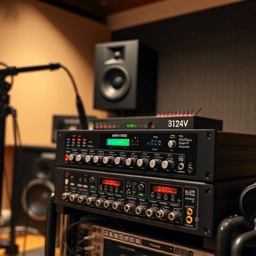 API 3124V Four Channel Mic Preamp